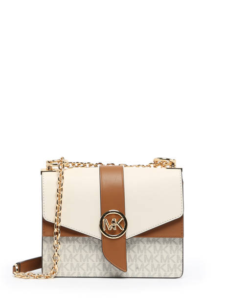 Sac Bandouliere Greenwich Cuir Michael kors Blanc greenwich S1GGRC0B