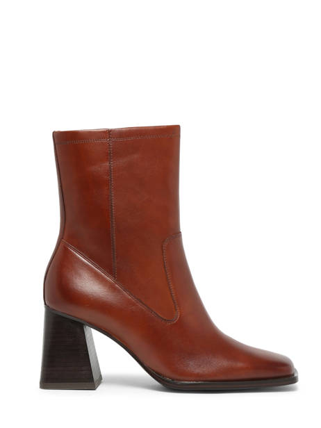 Bottines à Talon En Cuir Tamaris Marron women 41