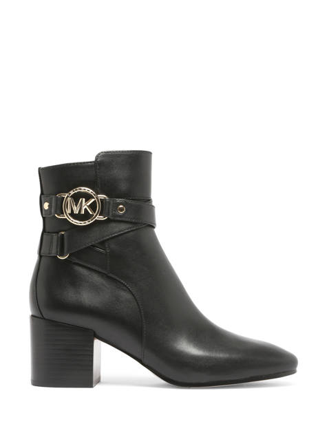 Bottines à Talon Rory En Cuir Michael kors Noir women F2ROME7L