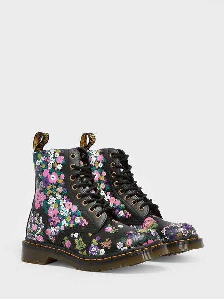 Bottines 1460 Pascal Floral En Cuir Dr martens Multicolore women 31186038 vue secondaire 4