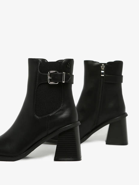 Bottines à Talon Clementine Vanessa wu Noir women BT2632NR vue secondaire 1