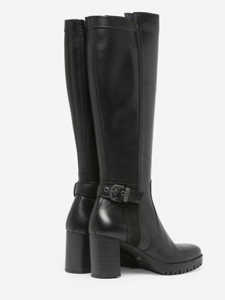 Bottes à Talon Evie En Cuir Dorking Noir theme D8955 vue secondaire 3