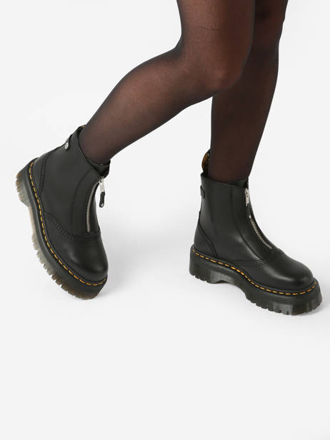 Bottines Jetta Sendal En Cuir Dr martens Noir women 27656001 vue secondaire 2