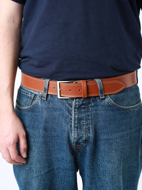 Ceinture Petit prix cuir Marron belt 40 vue secondaire 1