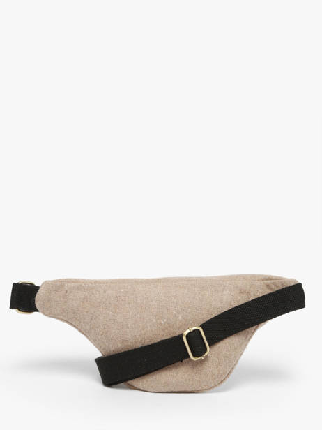 Sac Banane Hindbag Beige wool W vue secondaire 4