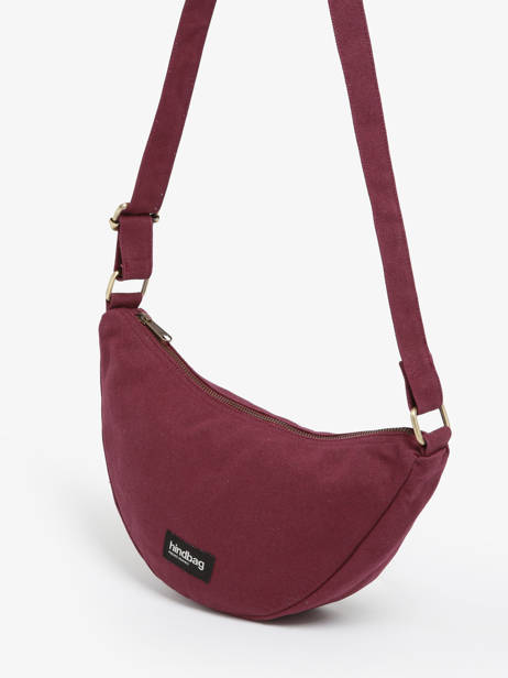 Sac Bandoulière Andrea Coton Hindbag Violet best seller ANDREA vue secondaire 2