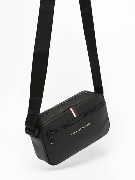 Sac Bandoulière Tommy hilfiger Noir essentiel AM11922 vue secondaire 2