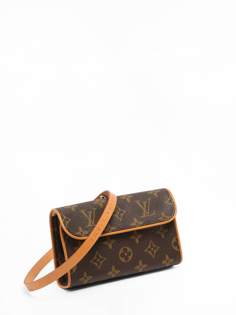 Sac Banane D'occasion Louis Vuitton Florentine Monogrammé Brand connection Marron louis vuitton AAX5645 vue secondaire 2