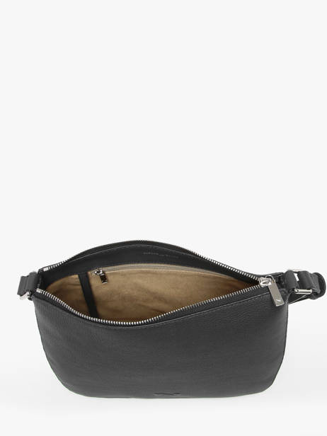 Sac Porté épaule Lou Cuir Nathan baume Noir egee 5 vue secondaire 3