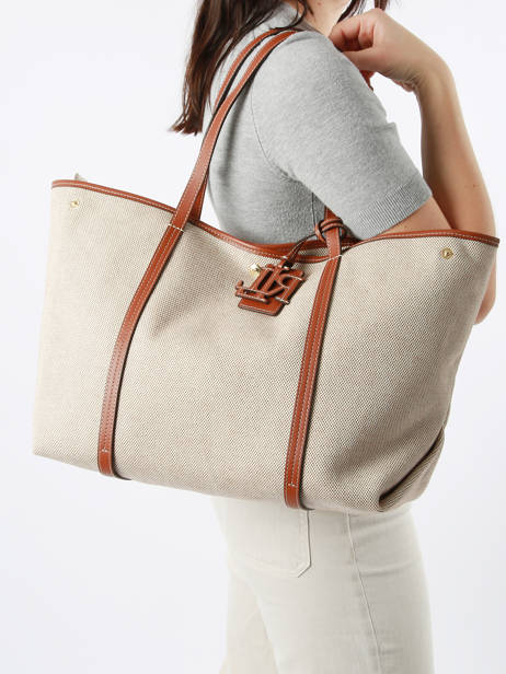 Sac Porté épaule Emerie Lauren ralph lauren Beige emerie 31920062 vue secondaire 1