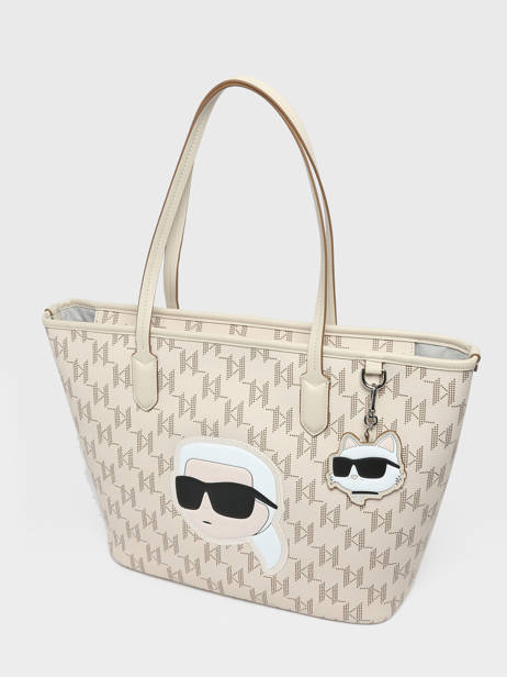 Sac Porté épaule K Ikonic 2.0 Karl lagerfeld Beige k ikonic 2.0 240W3087 vue secondaire 2