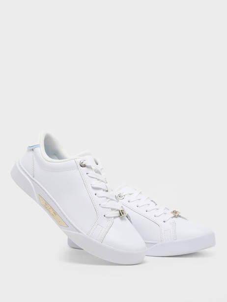 Sneakers En Cuir Tommy hilfiger Blanc women 77020K6 vue secondaire 3