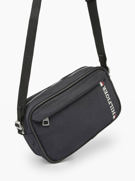 Sac Bandoulière Tommy hilfiger Bleu th monotype AM11787 vue secondaire 2