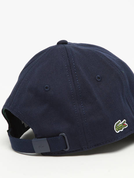 Casquette Lacoste Bleu accessoires RK044000 vue secondaire 2