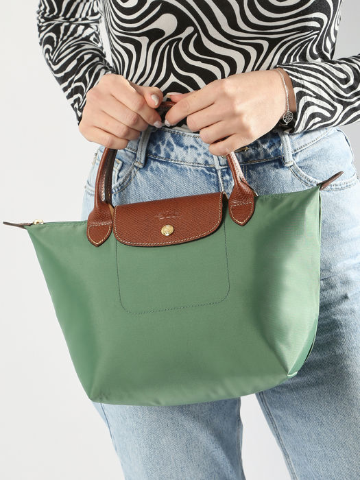 Longchamp Le pliage original Sacs porté main Vert