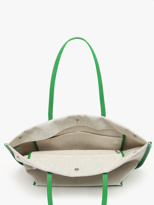 Longchamp Essential toile Besaces Vert