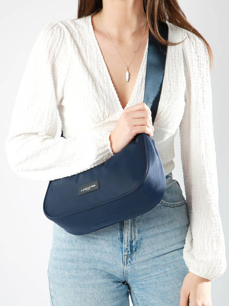 Sac Bandoulière Basic Vita Lancaster Bleu basic vita 80 vue secondaire 1