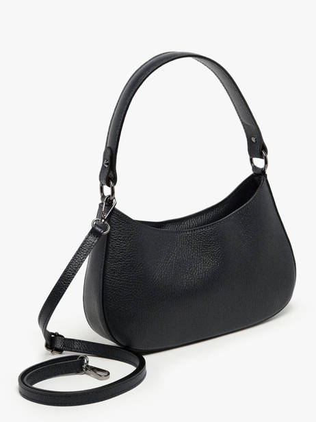 Sac Porté épaule Caviar Cuir Milano Noir caviar CA23120 vue secondaire 2