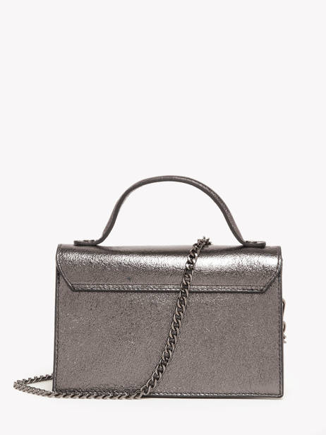 Sac Bandoulière Nine Cuir Milano Gris nine NI23111 vue secondaire 4