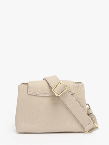 Sac Bandoulière Poppy Cuir Nathan baume Beige eden 2 vue secondaire 4