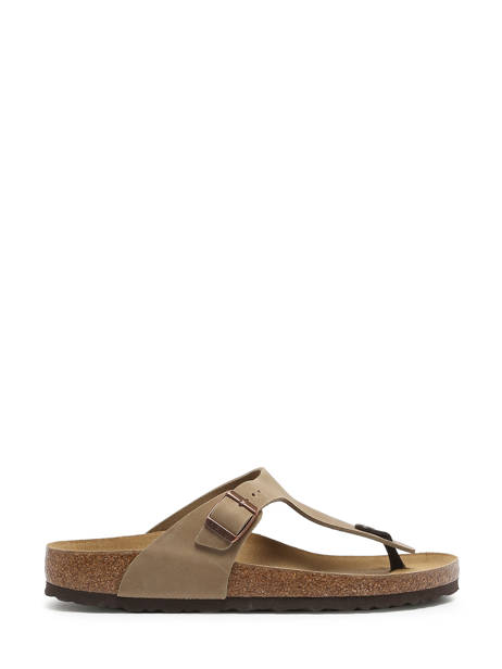 Tongs Gizeh Birkenstock Beige men 943813