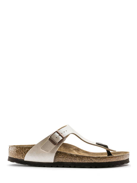 Mules Gizeh Birkenstock Blanc women 943873