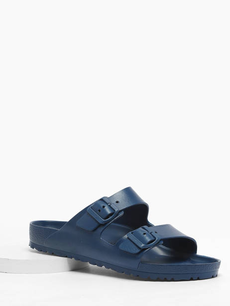 Mules Arizona Birkenstock Bleu men 1019051 vue secondaire 2