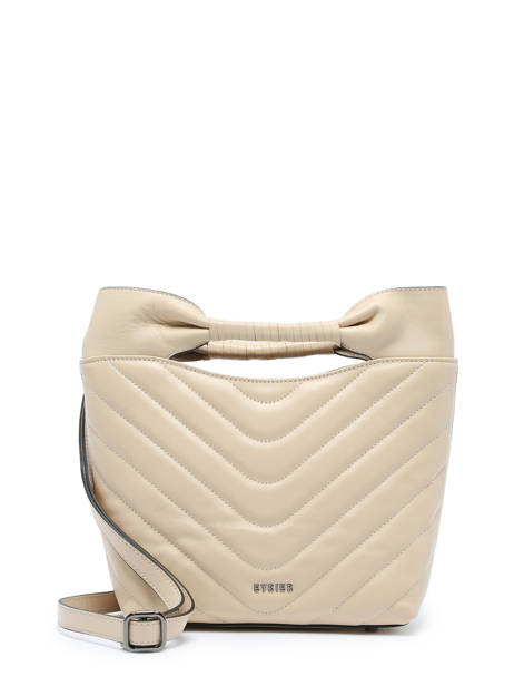 Sac Bandoulière Rafale Cuir Etrier Beige rafale ERAF042M