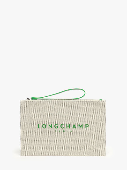 Longchamp Essential toile Pochettes Vert