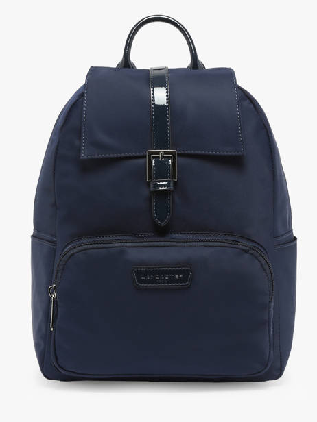 Sac à Dos Lancaster Bleu basic vernis 514-86