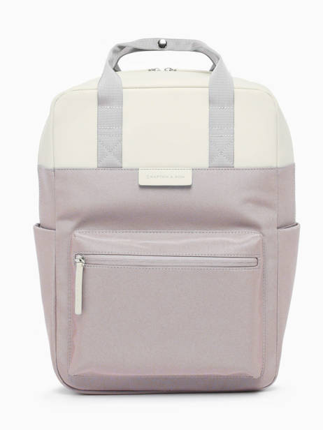 Sac à Dos Business 1 Compartiment + Pc 15'' Bergen Kapten and son Violet backpack BERGEN