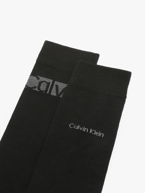 Chaussettes Calvin klein jeans Noir socks men 71226644 vue secondaire 1