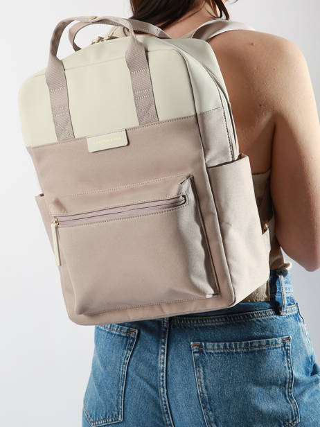 Sac à Dos Business 1 Compartiment + Pc 15'' Bergen Kapten and son Violet backpack BERGEN vue secondaire 1