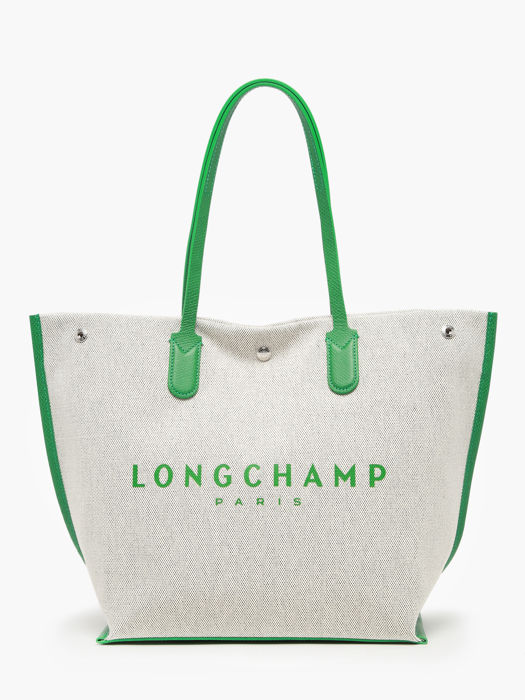 Longchamp Essential toile Besaces Vert