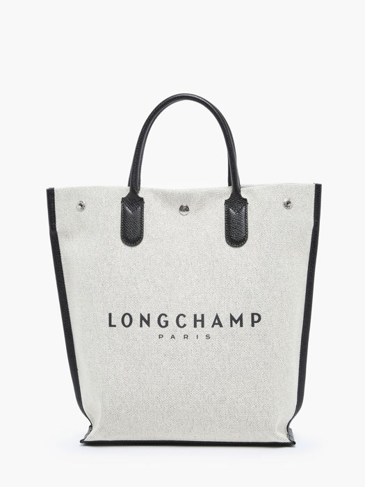 Longchamp Essential toile Sacs porté main Blanc