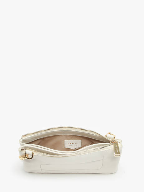 Sac Bandoulière Billie Cuir Lancel Blanc billie A12805 vue secondaire 3