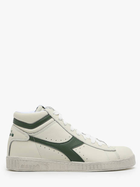 Sneakers Game L Hi Waxed En Cuir Diadora Blanc unisex 178300