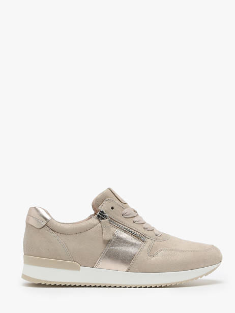 Sneakers En Cuir Gabor Beige women 32