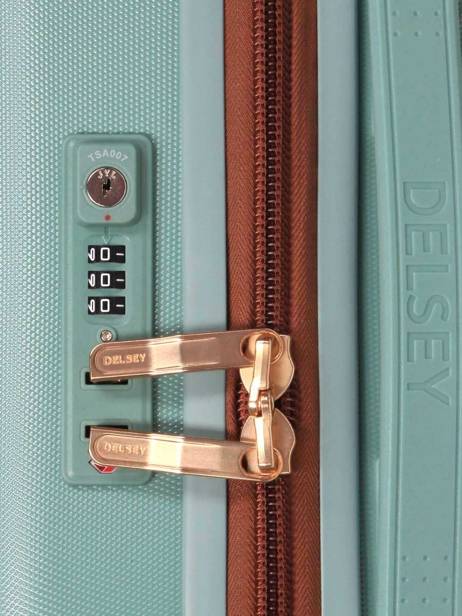 Valise Cabine Delsey Vert freestyle 3859803 vue secondaire 1