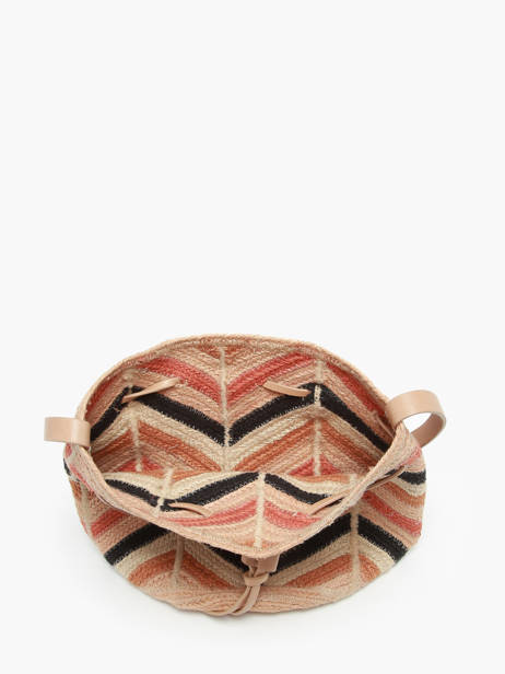 Sac BandouliÃ¨re Cabas Jute Vanessa bruno Multicolore cabas 37V40769 vue secondaire 3