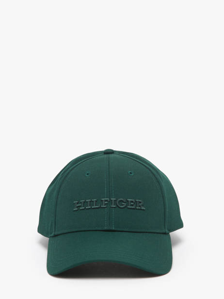 Casquette Tommy hilfiger Vert th monotype AM12043