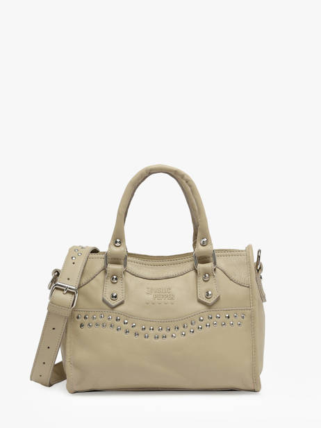 Sac Bandoulière Glam Cuir Basilic pepper Beige glam BGLA72