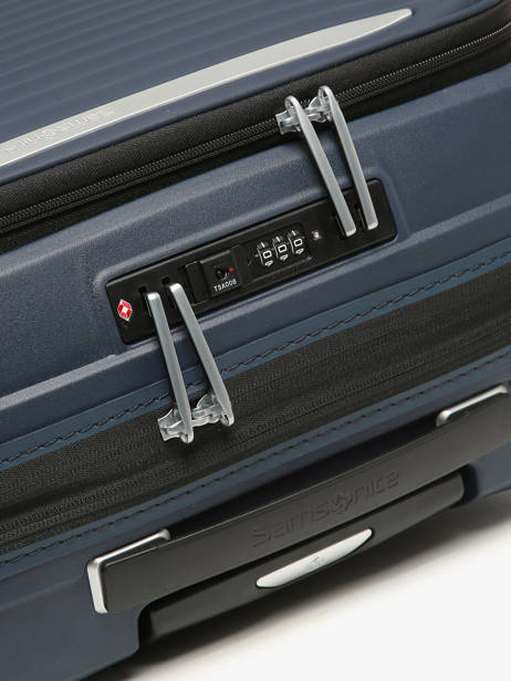 Valise Cabine Samsonite Bleu upscape KJ1007 vue secondaire 1