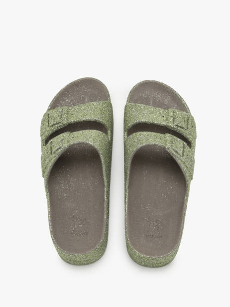 Claquettes Caipirinha Glitter Cacatoes Multicolore accessoires CAIPIRIN vue secondaire 3