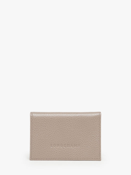 Longchamp Le foulonné Porte billets/cartes Beige