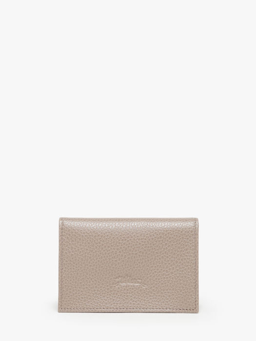 Longchamp Le foulonné Porte billets/cartes Beige