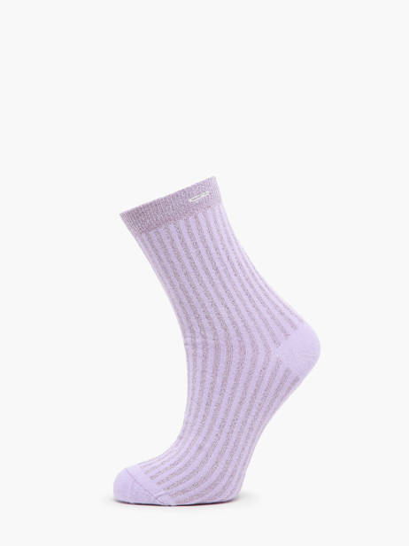 Chaussettes Cabaia Violet socks women ANT