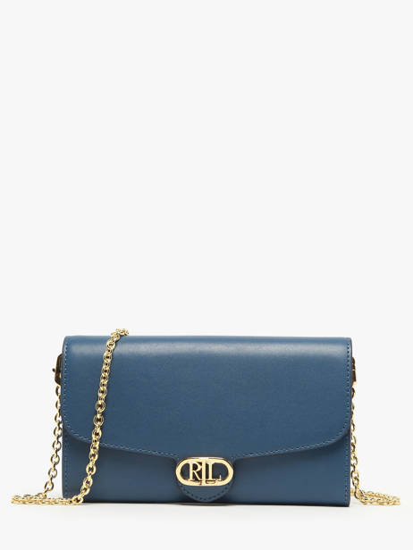 Sac Bandoulière Adair Cuir Lauren ralph lauren Bleu adair 31902100