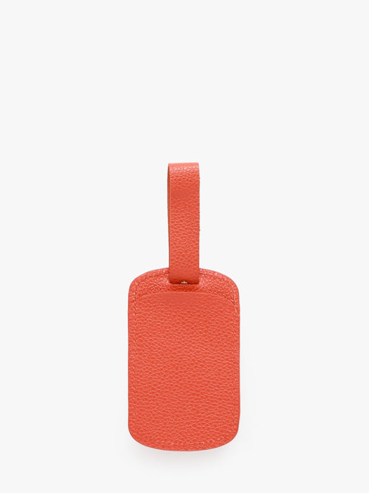 Longchamp Le foulonné Etui passeport Orange