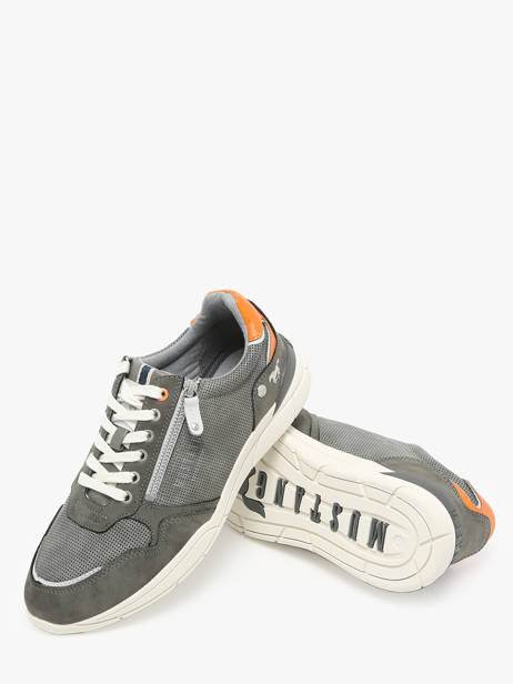 Sneakers Mustang Gris men 4138309 vue secondaire 2